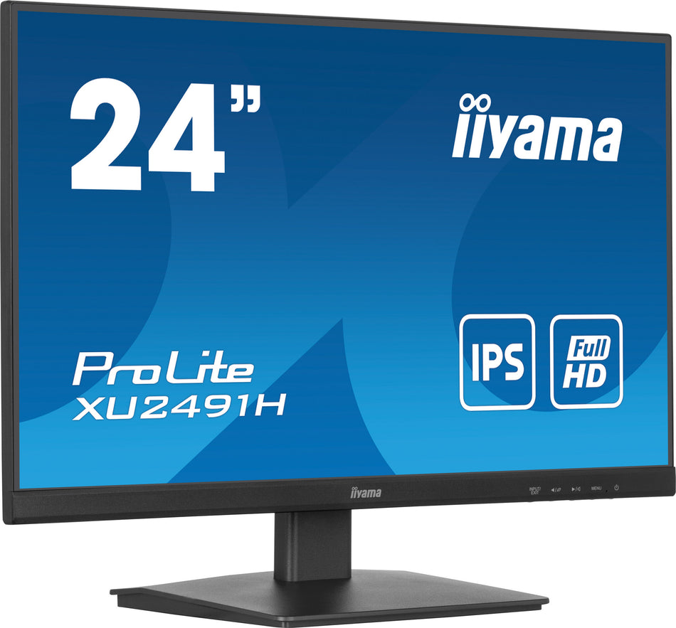 iiyama ProLite XU2491H-B1 computer monitor 60.5 cm (23.8") 1920 x 1080 pixels Full HD LED Black