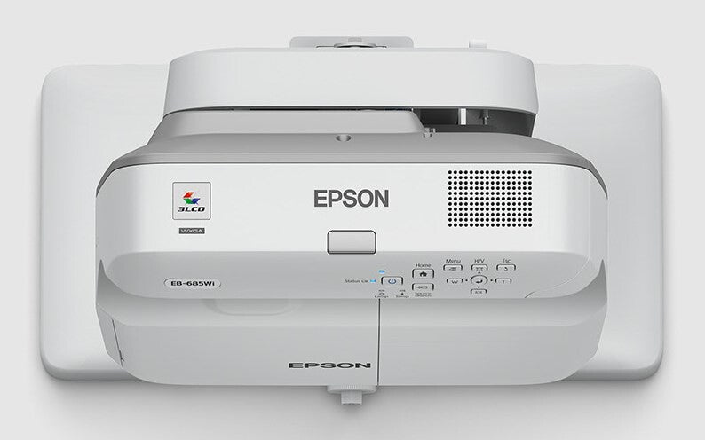 Epson EB-685Wi Ultra short throw projector 3500 ANSI lumens 3LCD WXGA (1280x800) Grey, White