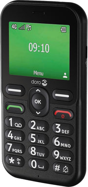 Doro Leva E10 6.1 cm (2.4") 118.9 g Black Senior phone