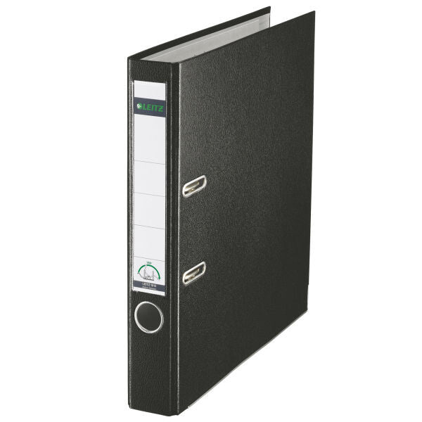 Leitz 180° Plastic Lever Arch File ring binder A4 Black