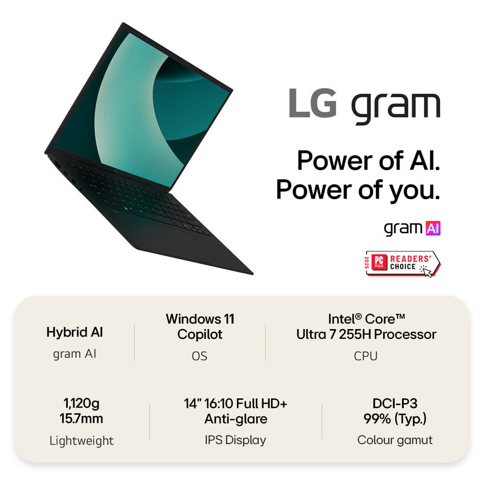 LG Gram AI 14Z90T-G.AA75A1