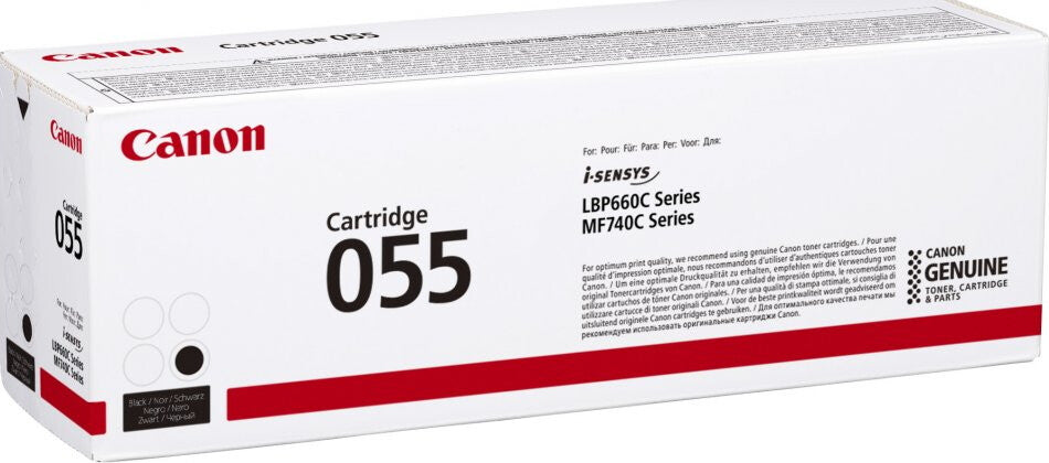 Canon 055 toner cartridge 1 pc(s) Original Black