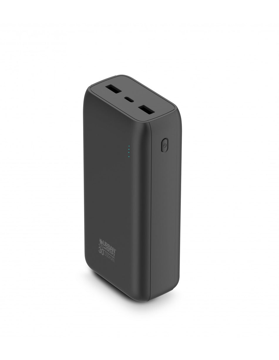 Urban Factory UPB35UF power bank Lithium Polymer (LiPo) 30000 mAh Black