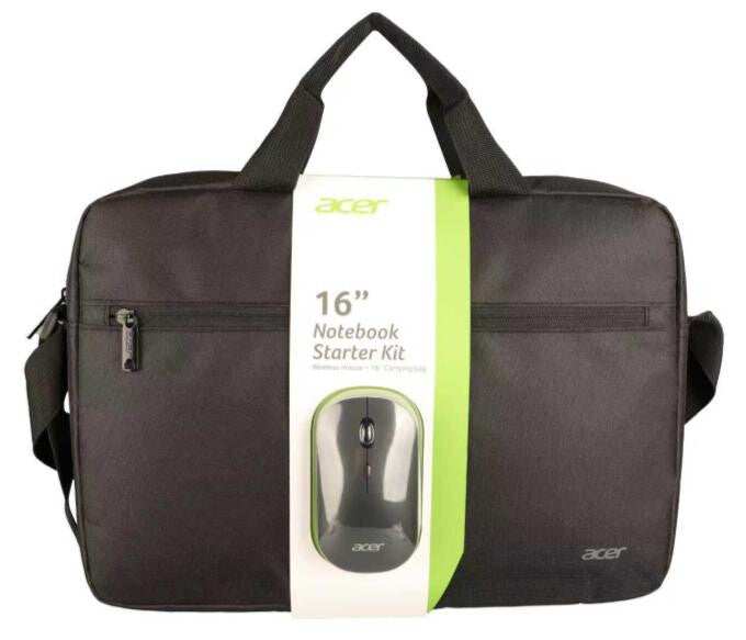Acer GP.ACC11.03V laptop case 40.6 cm (16") Briefcase Black