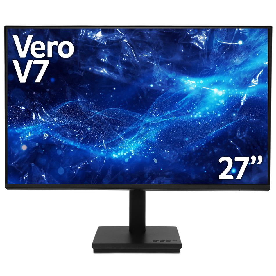 Acer Vero V277G 27" Full HD 16:9 ZeroFrame IPS 120Hz 4ms AdaptiveSync Computer Monitor