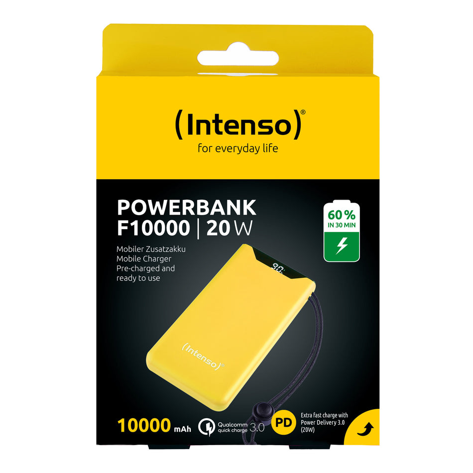 Intenso 7332039 power bank Lithium Polymer (LiPo) 10000 mAh Yellow