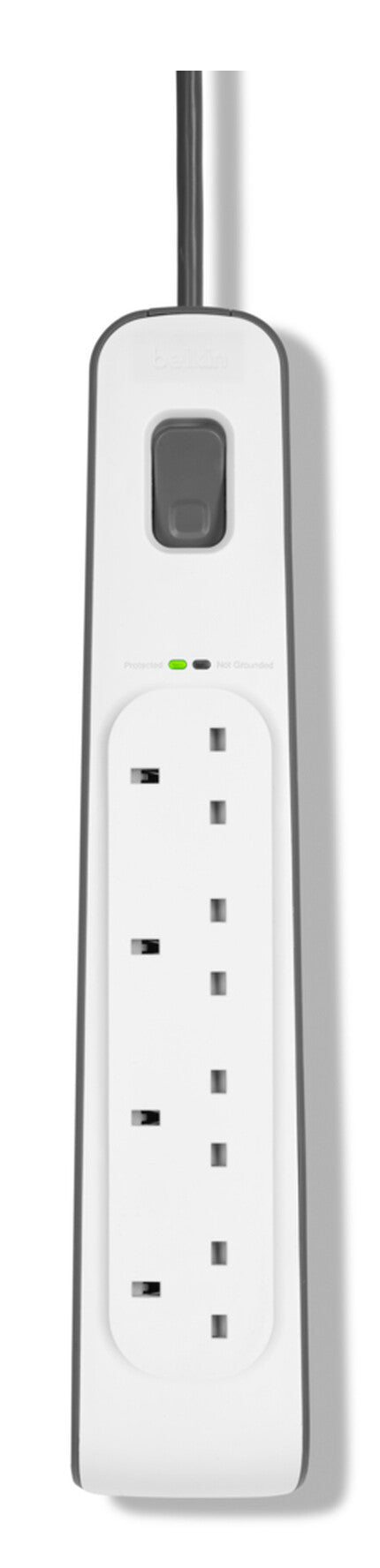 Belkin BSV400AF2M surge protector White 4 AC outlet(s) 2 m