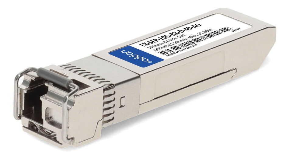AddOn Networks Juniper Networks EX-SFP-10G-BX-D-40 Compatible TAA 10GBase-BX SFP+ Transceiver (SMF, 1330nmTx/1270nmRx, 40km, LC, DOM)