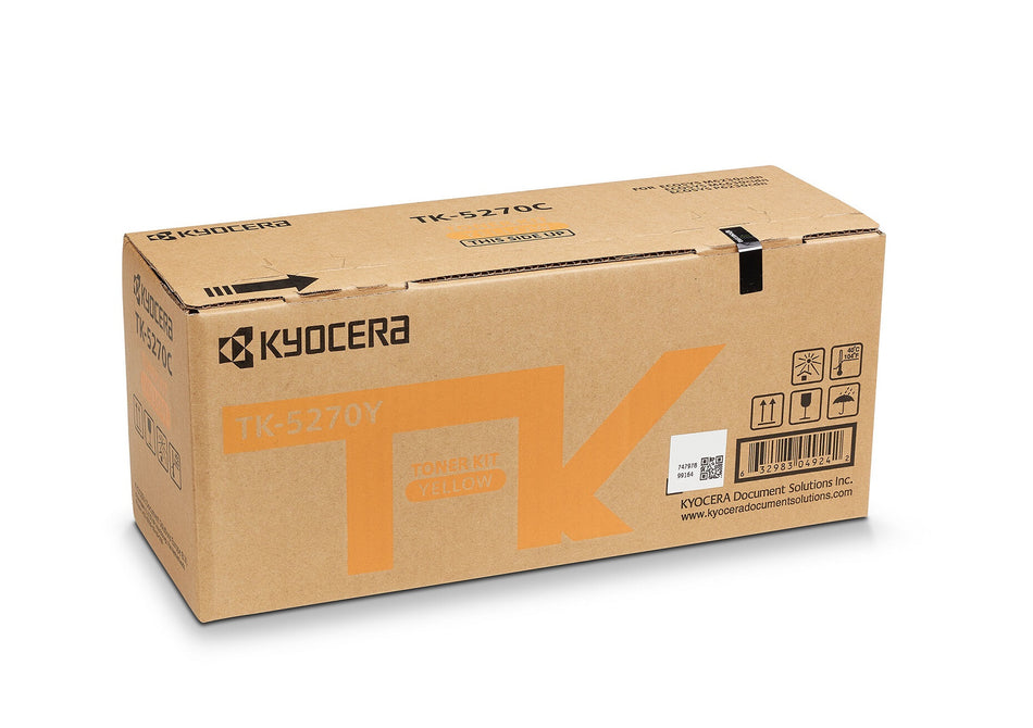 KYOCERA TK-5270Y toner cartridge 1 pc(s) Original Yellow