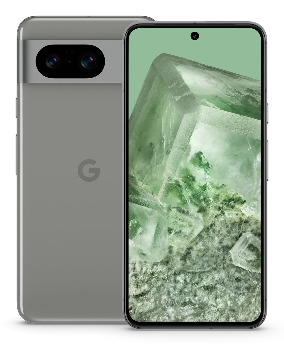 Google Pixel 8 15.8 cm (6.2") Dual SIM 5G USB Type-C 8 GB 128 GB 4575 mAh Green, Grey