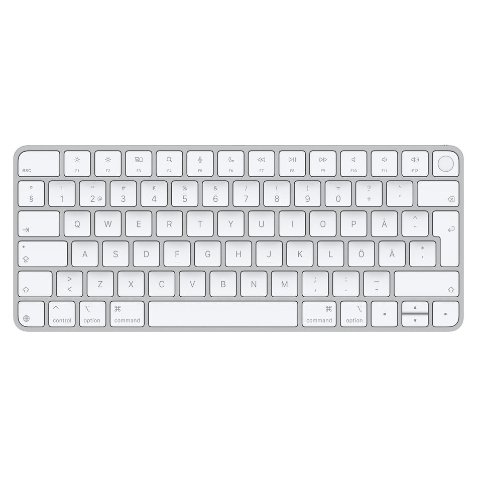 Apple Magic Keyboard with Touch ID for Mac models with silicon (USB–C) - Swedish