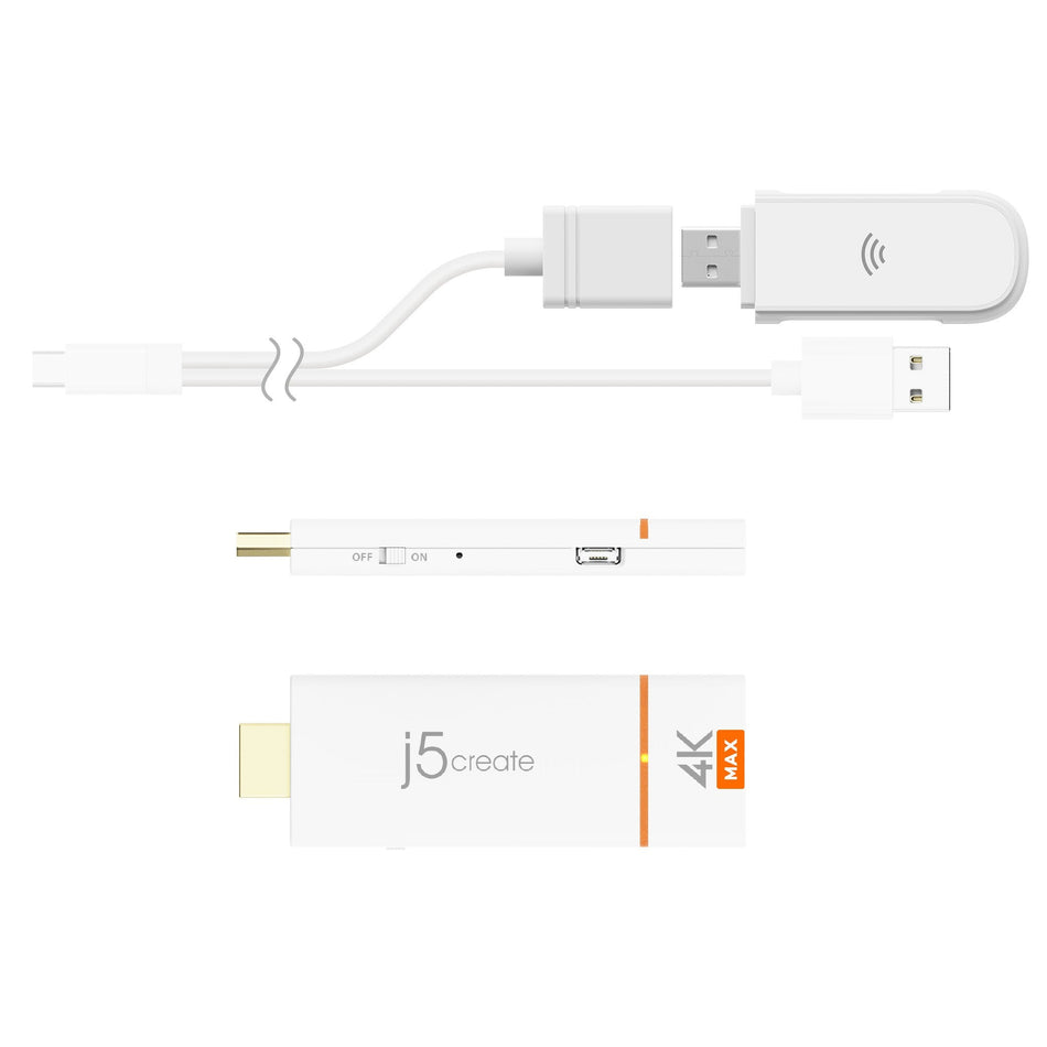 j5create ScreenCast 4K Max Wireless Display Adapter