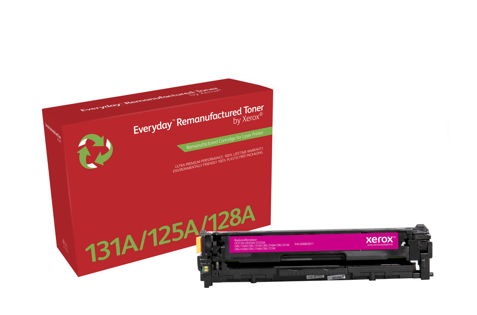 Everyday Remanufactured Everyday™ Magenta Remanufactured Toner by Xerox compatible with HP 131A (CF213A), Standard capacity