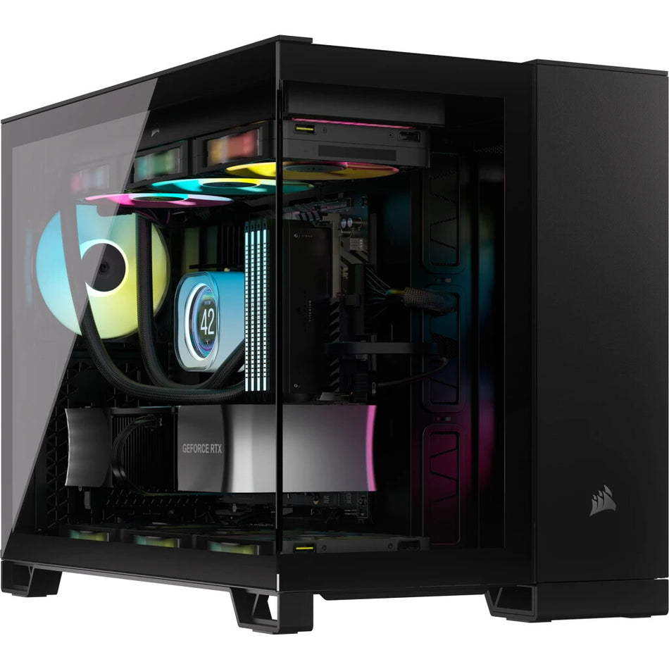 Corsair 2500X RGB Micro Tower Black