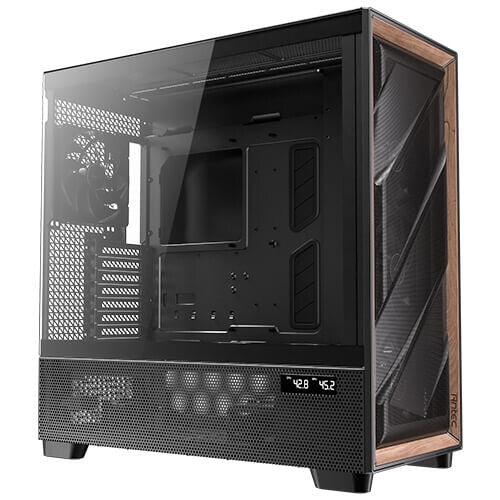 Antec FLUX PRO EUV Full Tower Black, Wood