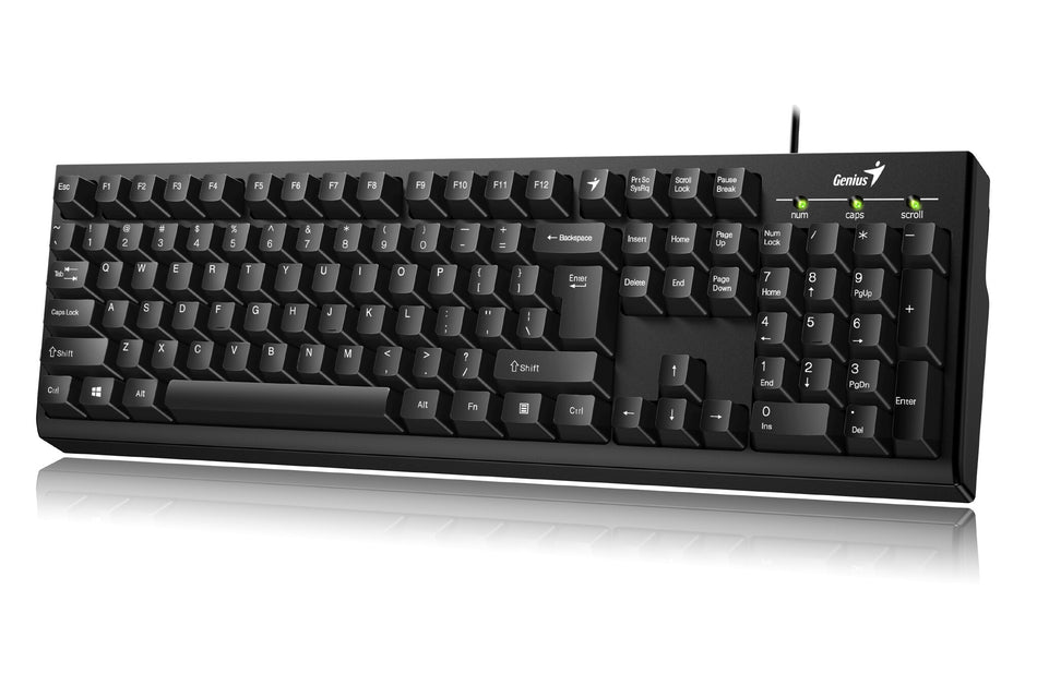 Genius Computer Technology Smart KB-100 keyboard Universal USB Black