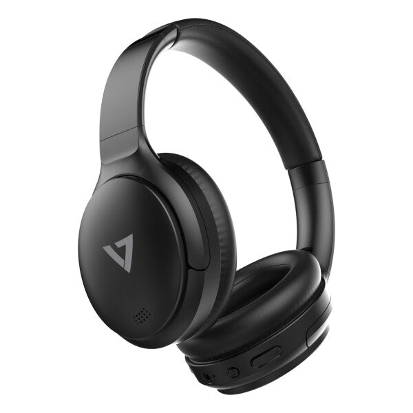 V7 HB800ANC headphones/headset Wireless Head-band Calls/Music USB Type-C Bluetooth Black