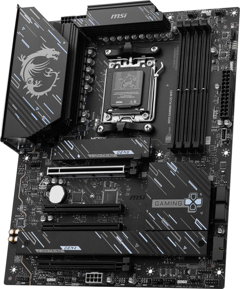 MSI X870 GAMING PLUS WIFI motherboard AMD X870 Socket AM5 ATX