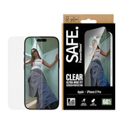 PanzerGlass SAFE. by ® Screen Protector iPhone 17 Pro | Ultra-Wide Fit w. EasyAligner Clear screen protector Apple 1 pc(s)