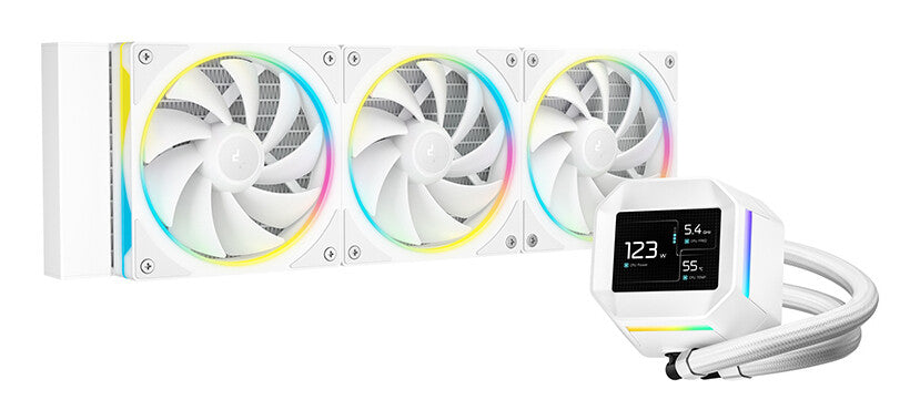 DeepCool LM360 WH Processor Liquid cooling kit 12 cm White 1 pc(s)