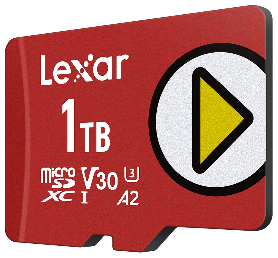 Lexar LMSPLAY001T-BNSNG memory card 1 TB MicroSDXC UHS-I Class 10