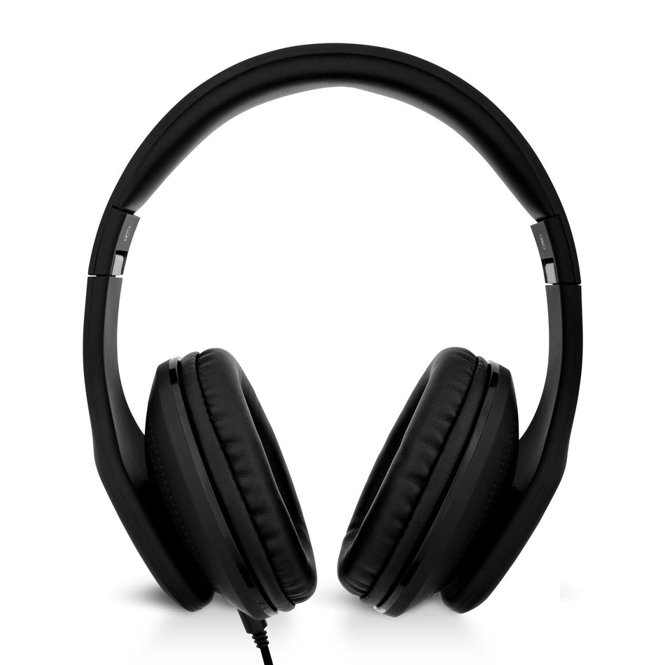 V7 Over-Ear Headphones with Microphone - Black