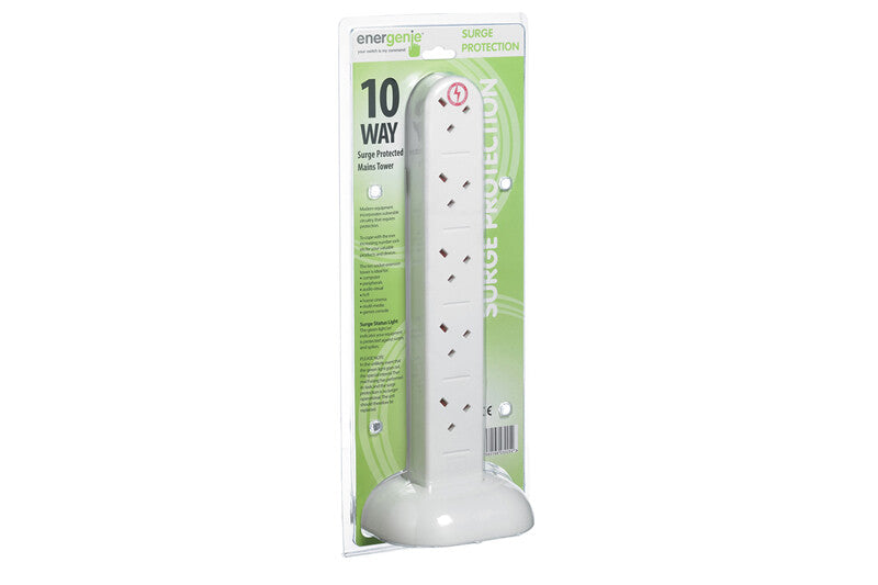 EnerGenie ENER015 power extension 2 m 5 AC outlet(s) Indoor White