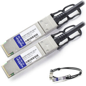 AddOn Networks EX-QSFP-40GE-DAC-5M-AO InfiniBand/fibre optic cable QSFP+ Black