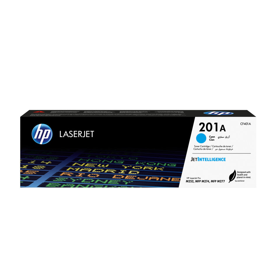 HP 201A Cyan Original LaserJet Toner Cartridge