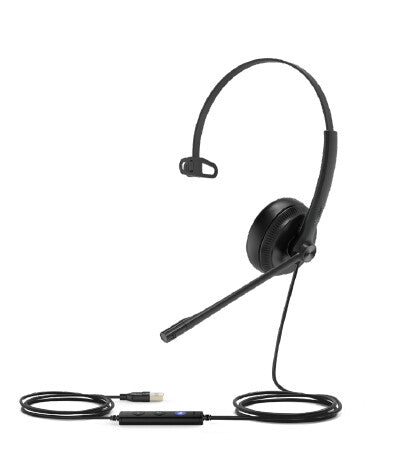 Yealink UH34 Headset Wired Head-band Office/Call center Black