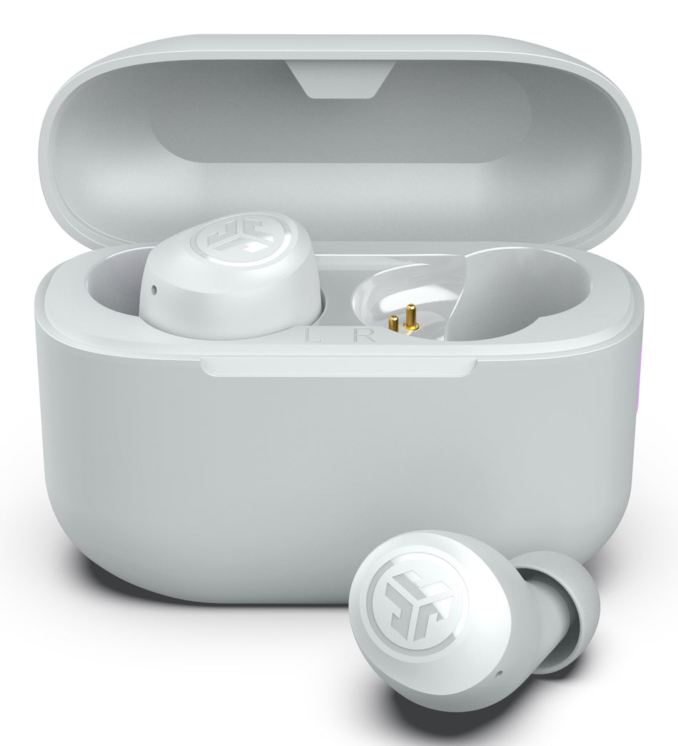 JLab Go Pop+ Headset True Wireless Stereo (TWS) In-ear Calls/Music/Sport/Everyday Bluetooth White