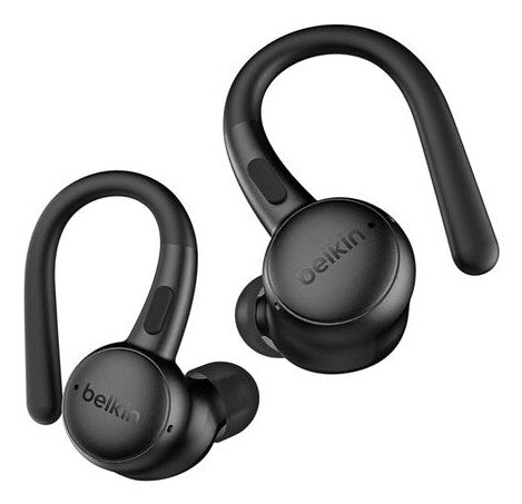 Belkin SoundForm ActiveFit Headset Wired & Wireless Ear-hook Calls/Music USB Type-C Bluetooth Black