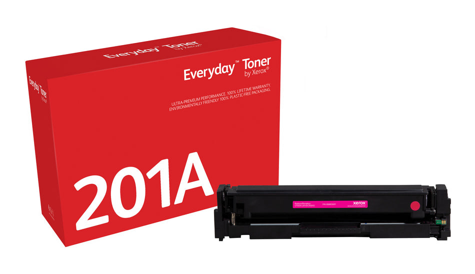 Everyday ™ Magenta Toner by Xerox compatible with HP 201A (CF403A), Standard capacity