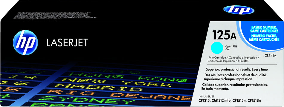 HP 125A Cyan Original LaserJet Toner Cartridge