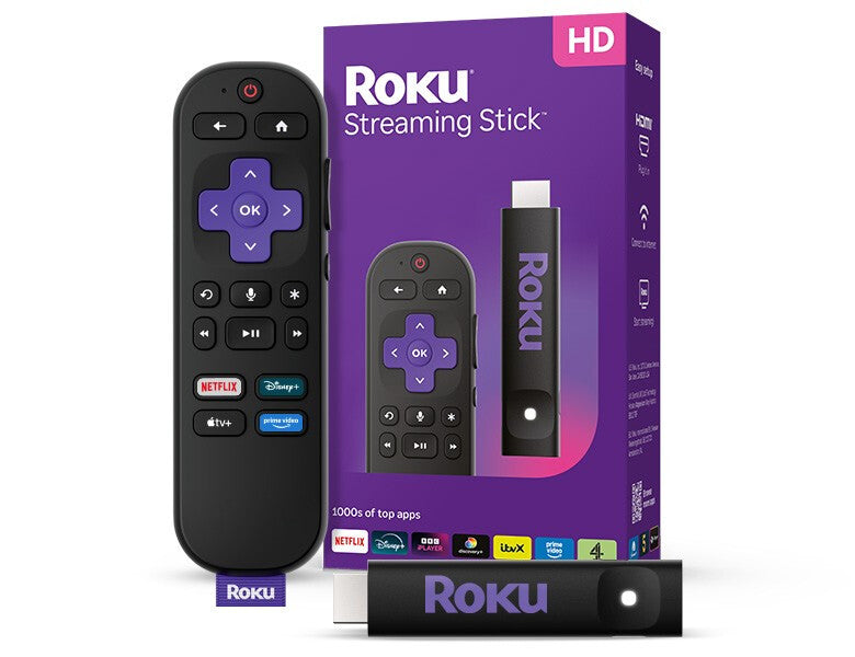 Roku Streaming Stick HDMI HD Black