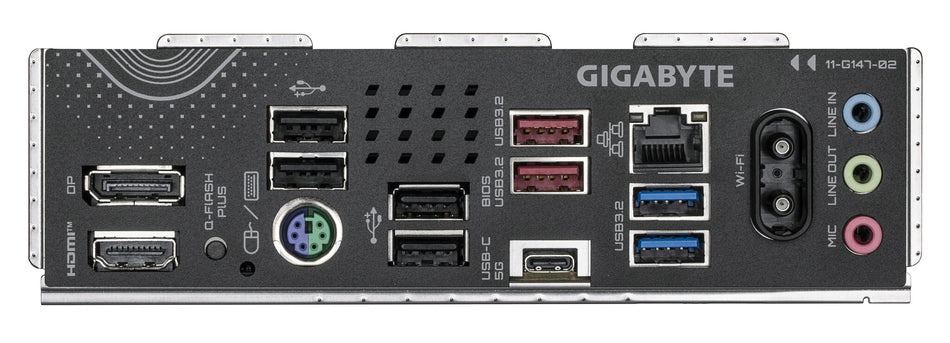 GIGABYTE B850 EAGLE WIFI6E Motherboard - AMD Ryzen 9000 Series CPUs, 8+2+2 Phases Digital VRM, up to 8200MHz DDR5 (OC), 1xPCIe 5.0 + 2xPCIe 4.0 M.2, GbE LAN, WIFI 6E, USB 3.2 Gen 2