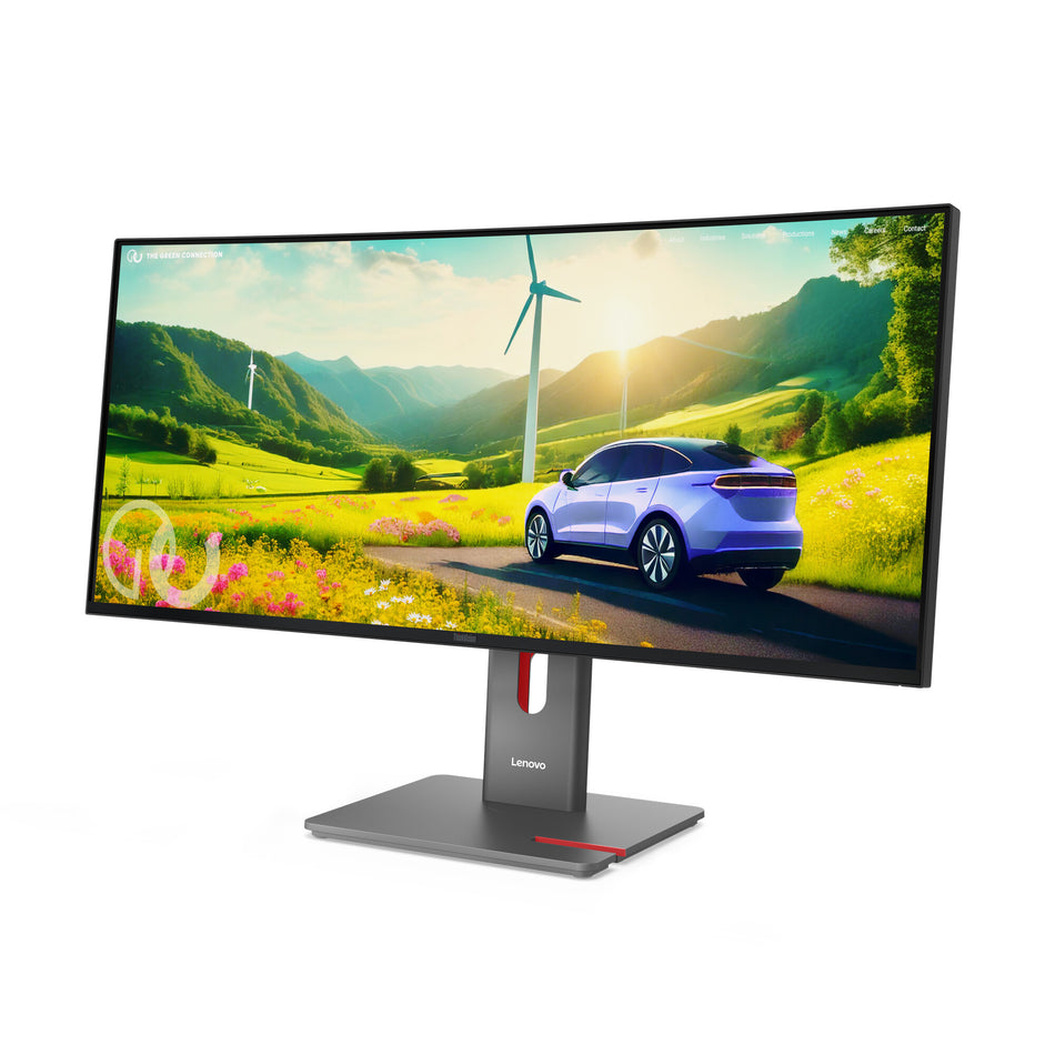 Lenovo ThinkVision P34WD-40 LED display 86.4 cm (34") 3440 x 1440 pixels Wide Quad HD LCD Black