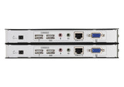 ATEN USB VGA KVM Extender with Audio, RS-232 and Deskew (300m)