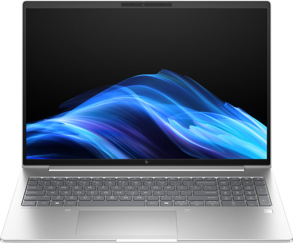 HP EliteBook 6 G1i AI Intel Core Ultra 7 255U Laptop 40.6 cm (16") WUXGA 16 GB DDR5-SDRAM 512 GB SSD Wi-Fi 6E (802.11ax) Windows 11 Pro AI PC Silver