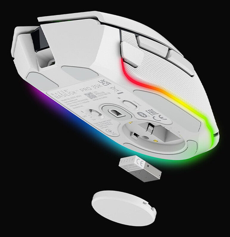 Razer Basilisk V3 Pro 35K mouse Gaming Right-hand RF Wireless + Bluetooth + USB Type-A Optical 35000 DPI