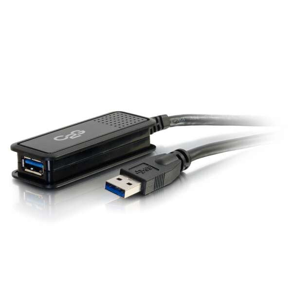 C2G 5m USB 3.0 USB-A Male to USB-A Female Active Extension Cable - USB Extension Cable