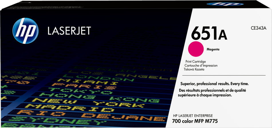 HP 651A Magenta Original LaserJet Toner Cartridge