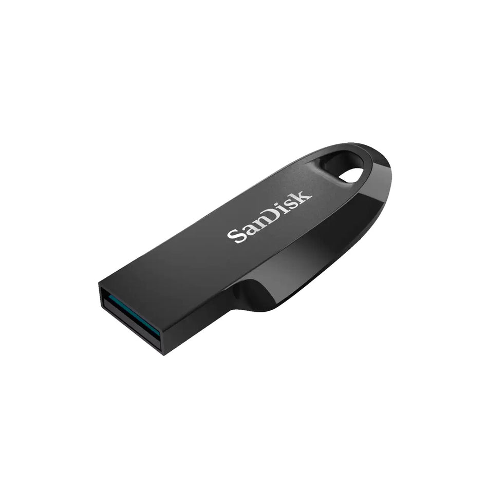 SanDisk Ultra Curve USB flash drive 128 GB USB Type-A 3.2 Gen 1 (3.1 Gen 1) Black