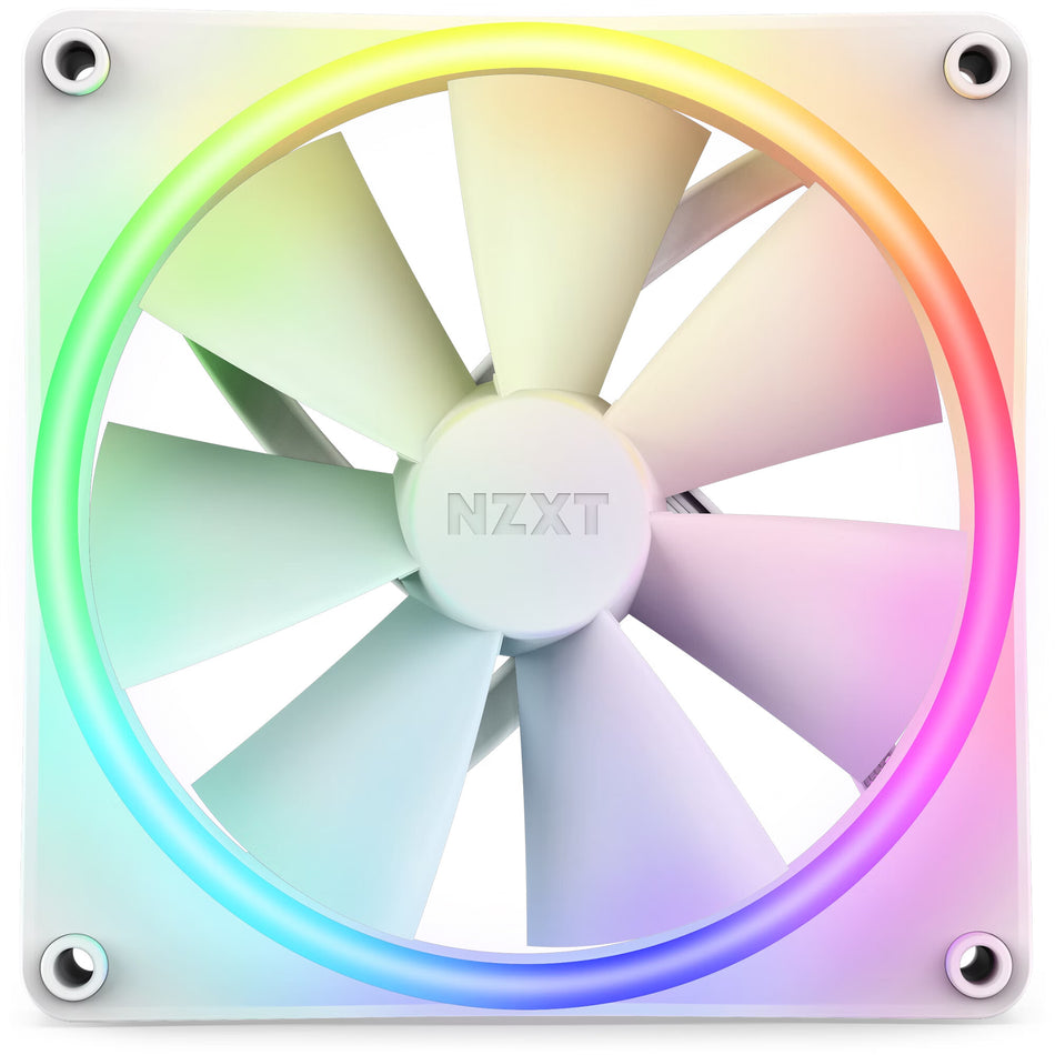 NZXT F120 RGB DUO Fan 12 cm White 1 pc(s)