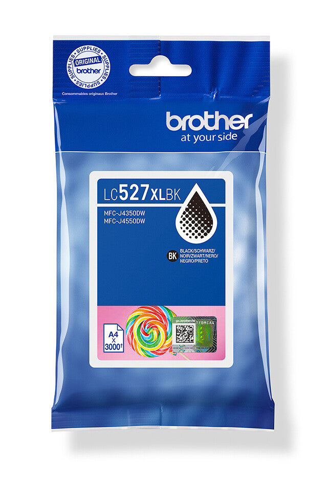Brother Genuine LC527XLBK High Yield Ink Cartridge - Black