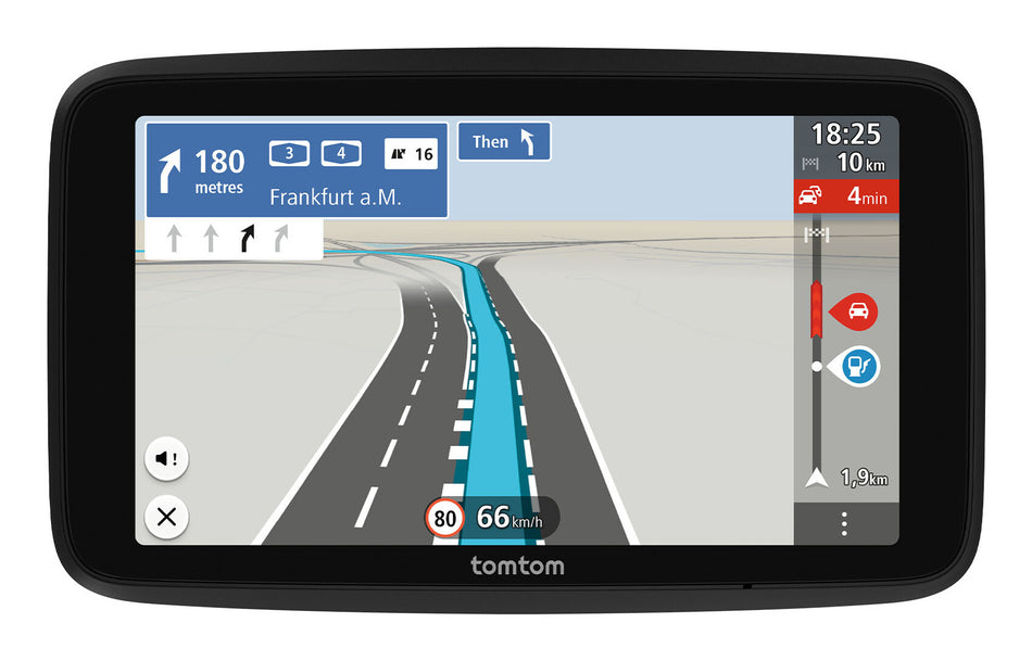 TomTom GO Classic navigator Fixed 15.2 cm (6") Touchscreen Black