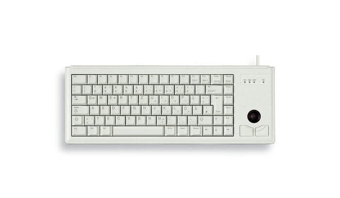 CHERRY G84-4400 TRACKBALL KEYBOARD Corded, USB, Light Grey, (QWERTY - UK)