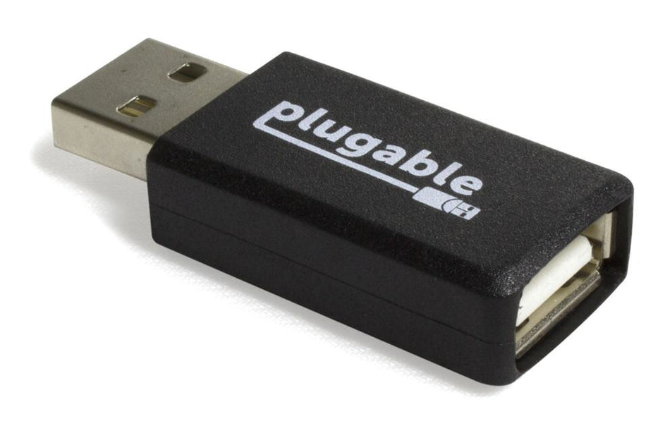 Plugable Technologies USB Data Blocker, Protect Against Juice Jacking at Public USB Ports, Defend Unwanted Data Transfers and Hijacking, Charging Safely, Fast 1A Charge-Only Adapter for Android, Apple iOS Devices