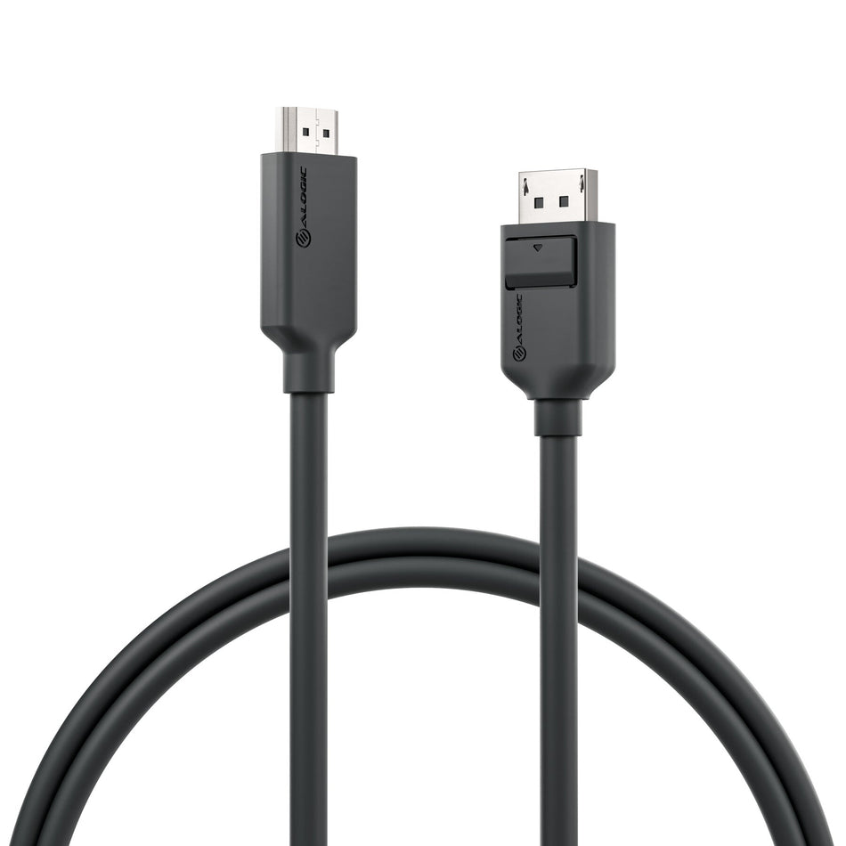 ALOGIC EL2DPHD4K-02 video cable adapter 2 m DisplayPort HDMI Black