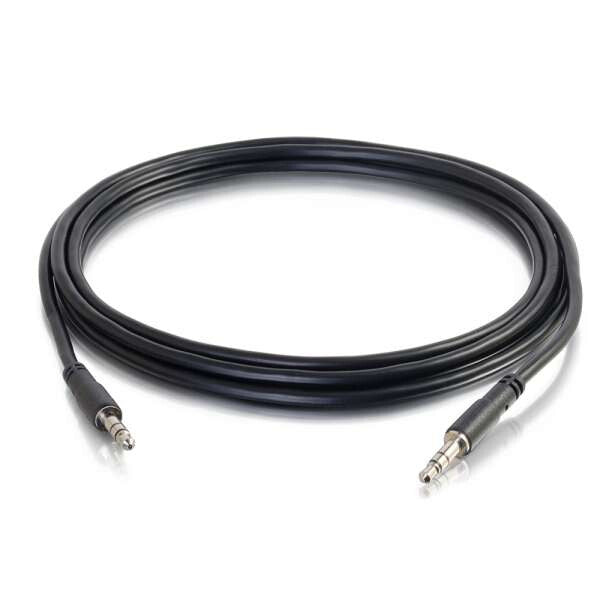 C2G 3m (10ft) Slim Aux 3.5mm Audio Cable - M/M